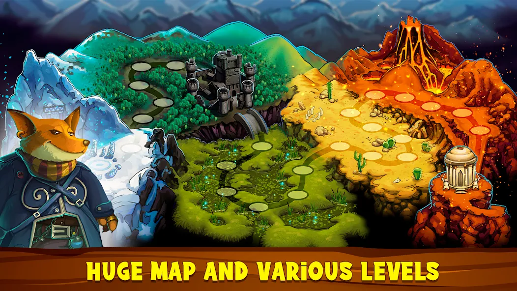 Card Dungeons: Rouge RPG [MOD: карточные приключения без ограничений] Screenshot 2