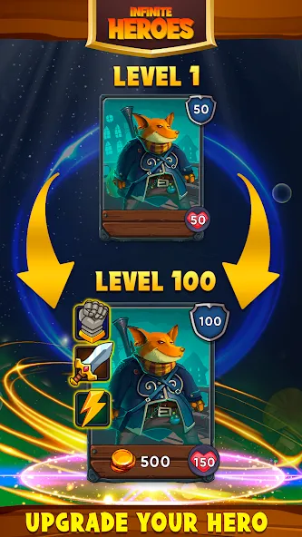 Card Dungeons: Rouge RPG [MOD: карточные приключения без ограничений] Screenshot 5