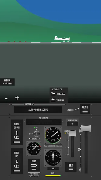 Flight Simulator 2d - sandbox [MOD: бесконечное топливо и открыты все самолёты] Screenshot 1