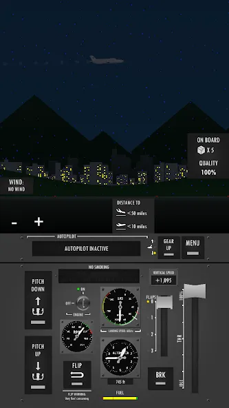 Flight Simulator 2d - sandbox [MOD: бесконечное топливо и открыты все самолёты] Screenshot 3