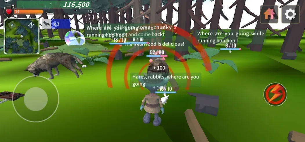Forest Dimensions [MOD: новые измерения и бесконечные ресурсы] Screenshot 3
