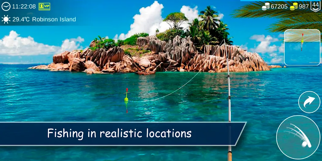 My Fishing World [MOD: безлимитные деньги и ресурсы] Screenshot 1