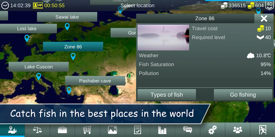 My Fishing World [MOD: безлимитные деньги и ресурсы] Screenshot 2