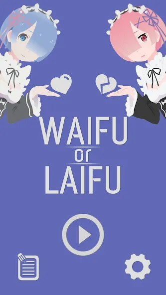 Waifu or Laifu [MOD: безлимитные ресурсы и всё открыто] Screenshot 1