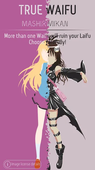 Waifu or Laifu [MOD: безлимитные ресурсы и всё открыто] Screenshot 4