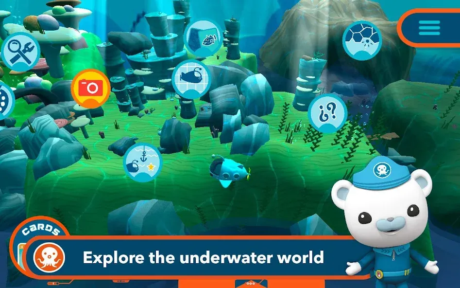 Octonauts and the Whale Shark [MOD: открыты все уровни и персонажи] Screenshot 1