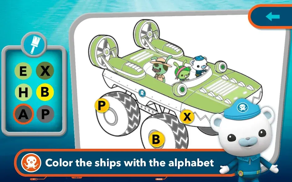 Octonauts and the Whale Shark [MOD: открыты все уровни и персонажи] Screenshot 2