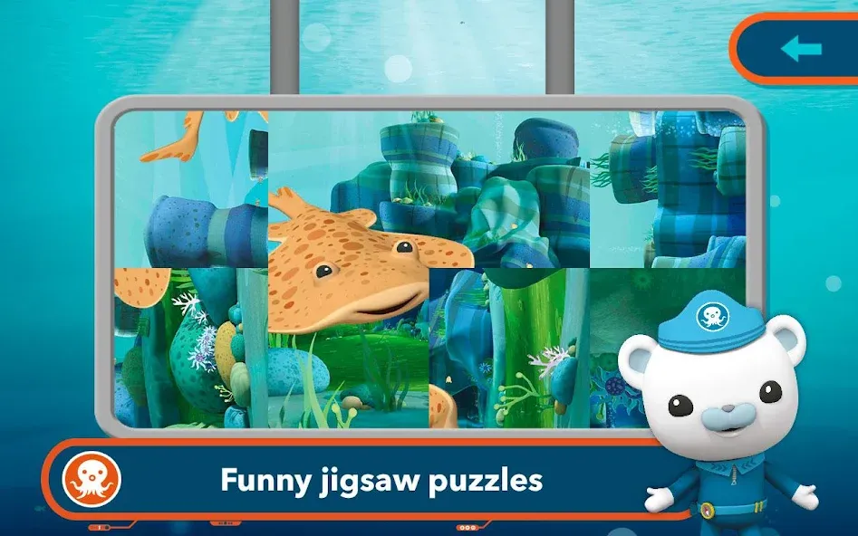 Octonauts and the Whale Shark [MOD: открыты все уровни и персонажи] Screenshot 4