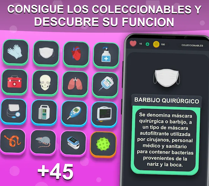 Doctor Trivia - Quiz Medicina [MOD: открыты все вопросы и подсказки] Screenshot 3