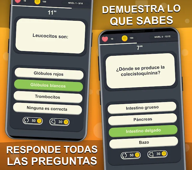 Doctor Trivia - Quiz Medicina [MOD: открыты все вопросы и подсказки] Screenshot 4