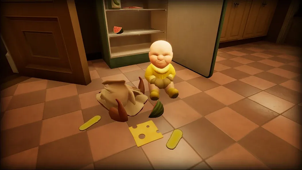 The Baby In Yellow [MOD: разблокированы все уровни и предметы] Screenshot 4