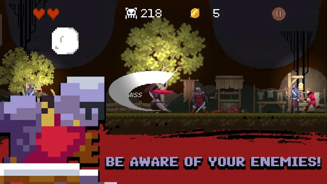Thunder Samurai Defend Village [MOD: безлимитные деньги и энергия] Screenshot 1