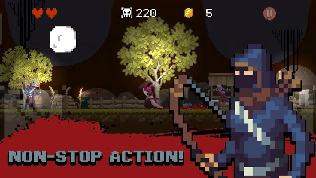 Thunder Samurai Defend Village [MOD: безлимитные деньги и энергия] Screenshot 2