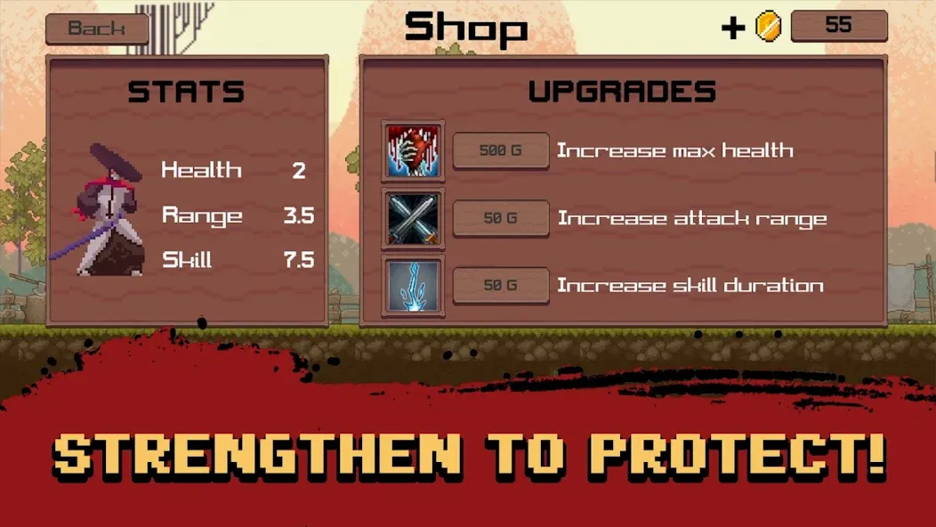 Thunder Samurai Defend Village [MOD: безлимитные деньги и энергия] Screenshot 3