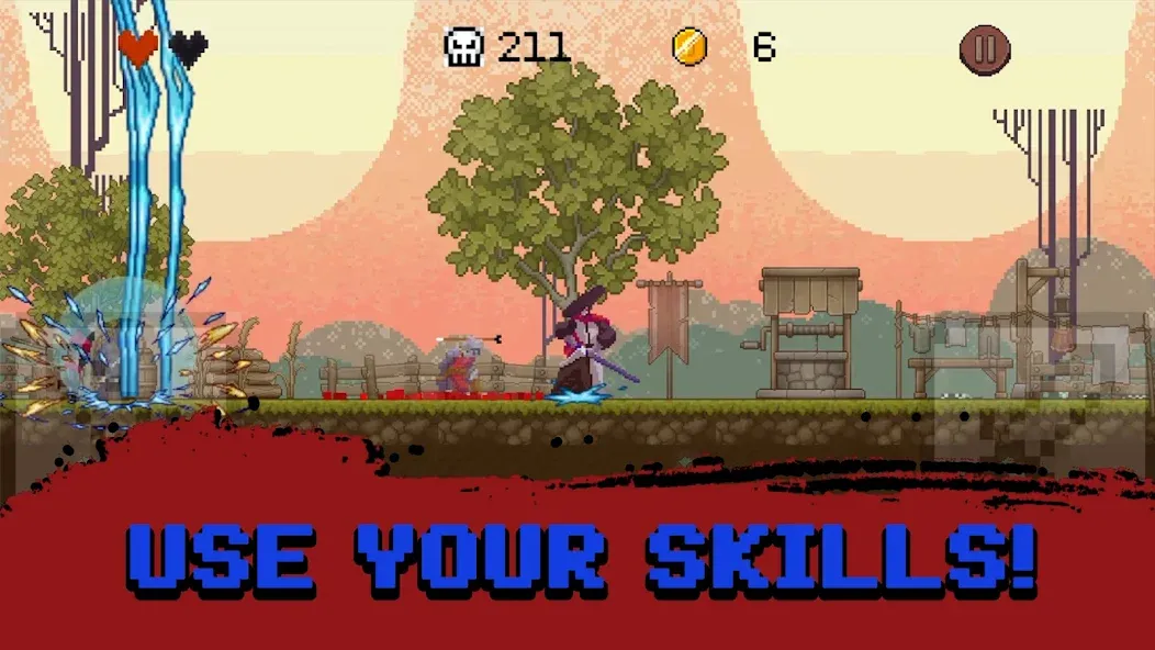 Thunder Samurai Defend Village [MOD: безлимитные деньги и энергия] Screenshot 5