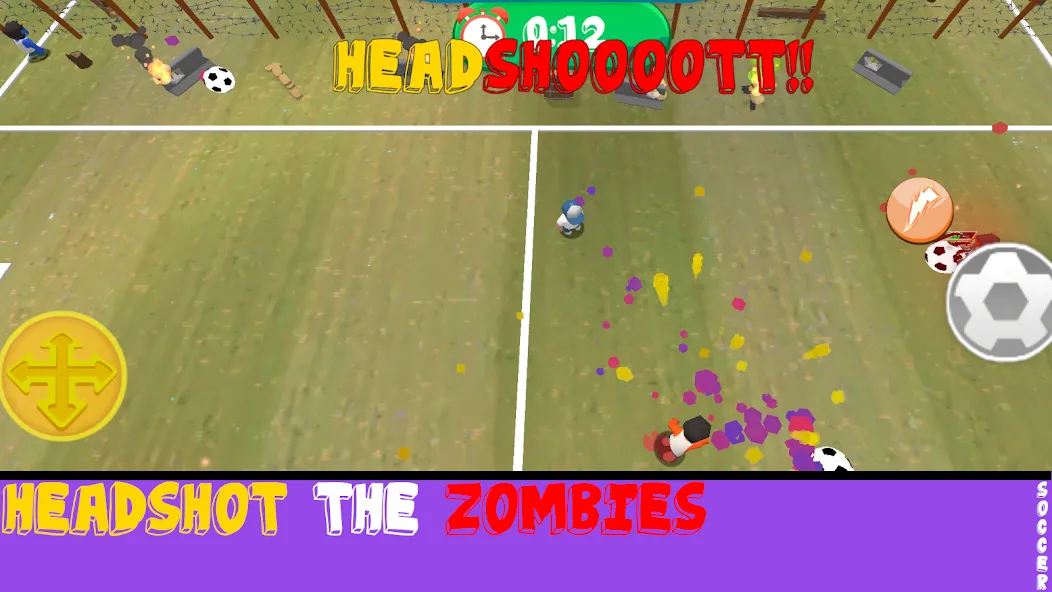 Soccer Apocalypse Survival [MOD: безлимитные ресурсы и улучшенная экипировка] Screenshot 5