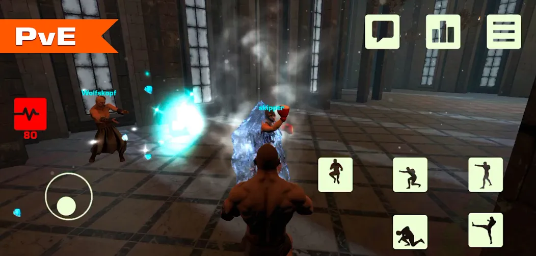 Fight Arena Online [MOD: безлимитные монеты и усиленные бойцы] Screenshot 3