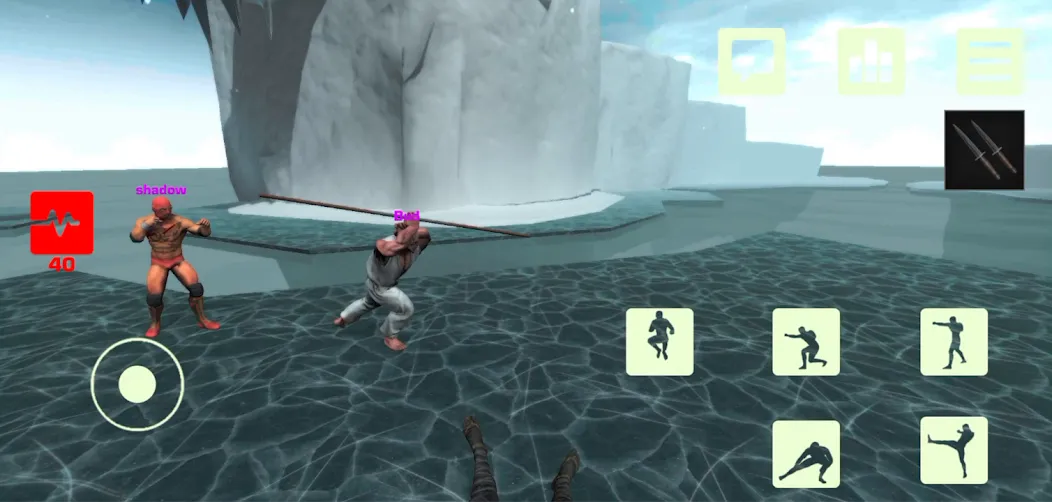 Fight Arena Online [MOD: безлимитные монеты и усиленные бойцы] Screenshot 4