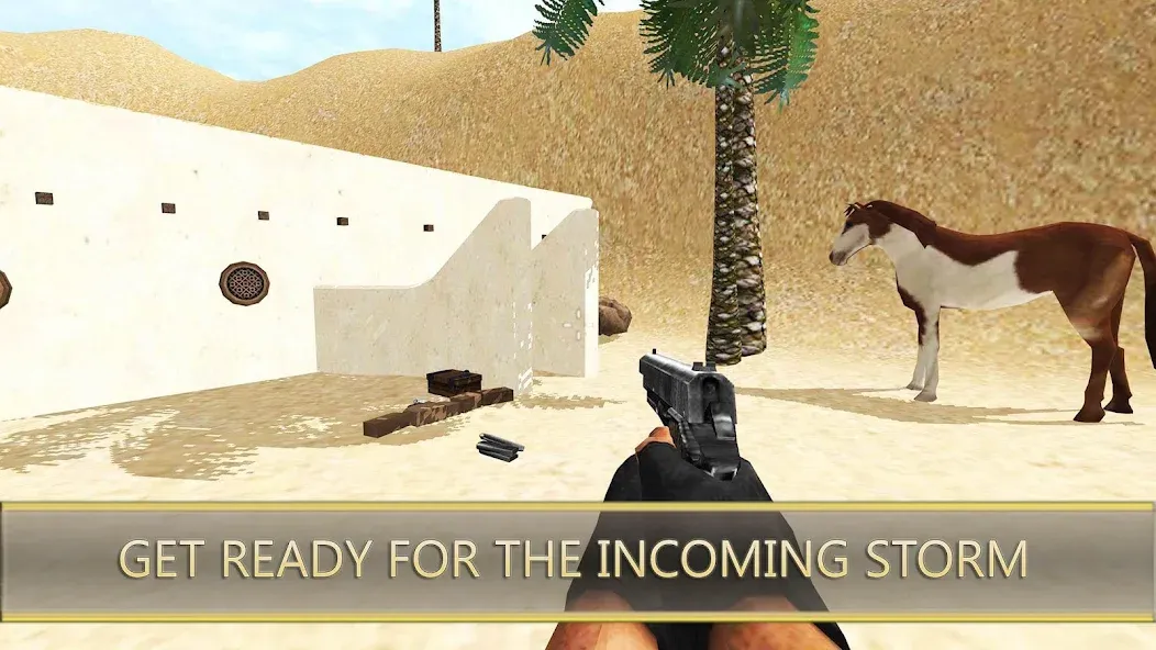 Desert Hawks: Soldier War Game [MOD: безлимитные деньги и оружие] Screenshot 1