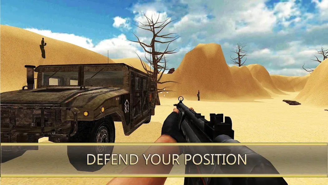 Desert Hawks: Soldier War Game [MOD: безлимитные деньги и оружие] Screenshot 3
