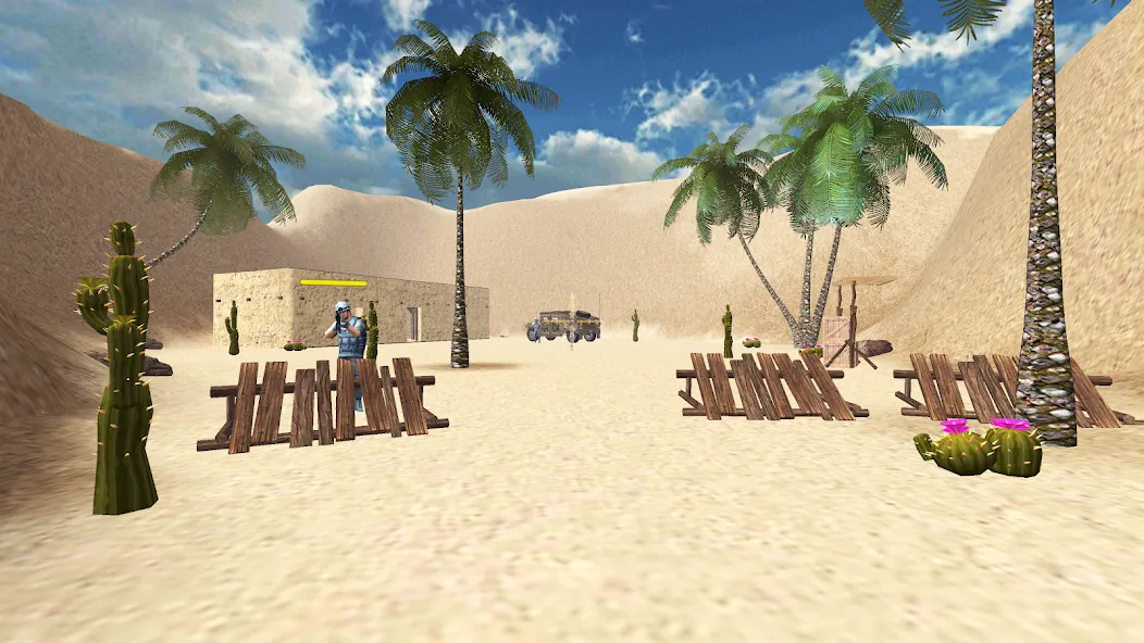 Desert Hawks: Soldier War Game [MOD: безлимитные деньги и оружие] Screenshot 4