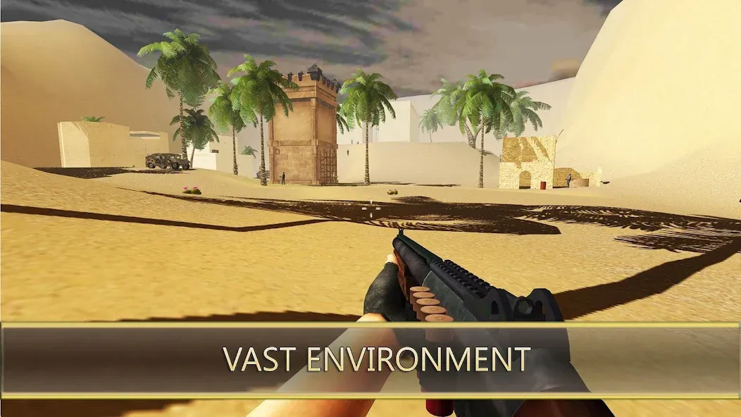 Desert Hawks: Soldier War Game [MOD: безлимитные деньги и оружие] Screenshot 5