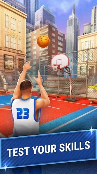 3pt Contest: Basketball Games [MOD: безлимитные деньги и мячи] Screenshot 4