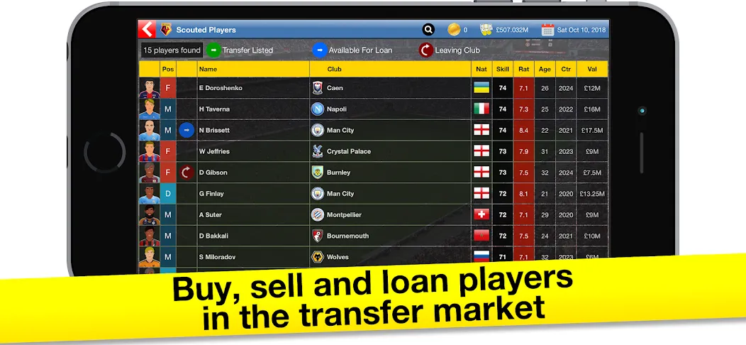 Soccer Tycoon: Football Game [MOD: безлимитные деньги и ресурсы] Screenshot 3