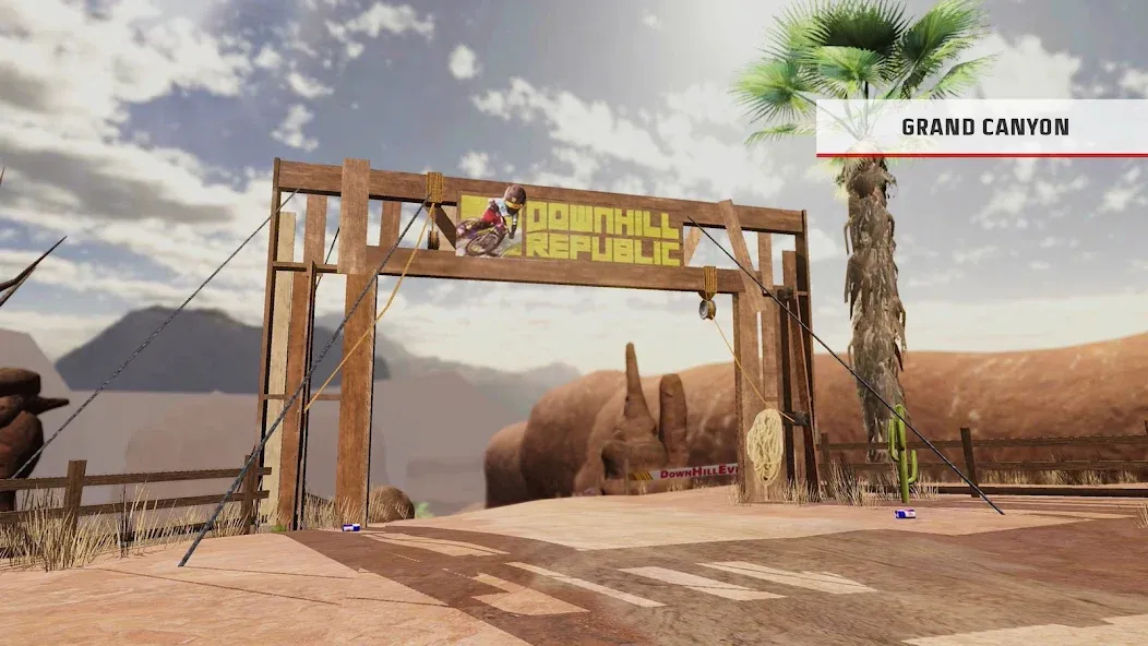 Downhill Republic [MOD: безлимитные деньги и все трассы открыты] Screenshot 3