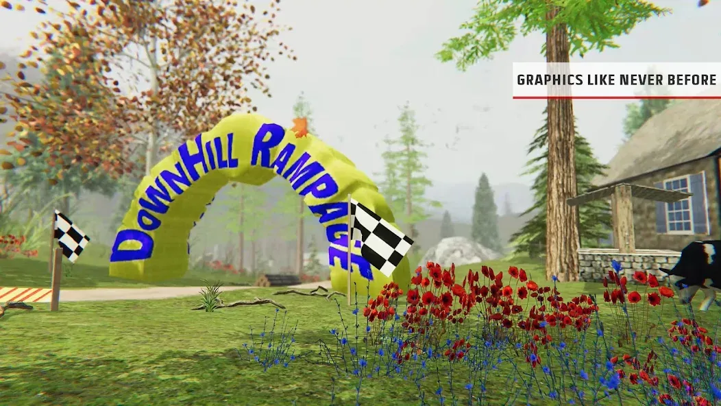 Downhill Republic [MOD: безлимитные деньги и все трассы открыты] Screenshot 5