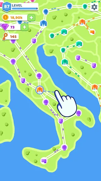 State Connect: Traffic Control [MOD: без рекламы и бесконечные деньги] Screenshot 2