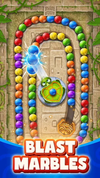 Marble Woka Woka: Jungle Blast [MOD: безлимитные монеты и жизни] Screenshot 1