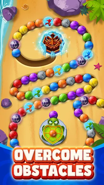 Marble Woka Woka: Jungle Blast [MOD: безлимитные монеты и жизни] Screenshot 3