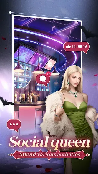 Twilight Kiss: Eternal Love [MOD: бесконечные монеты и открытые наряды] Screenshot 4