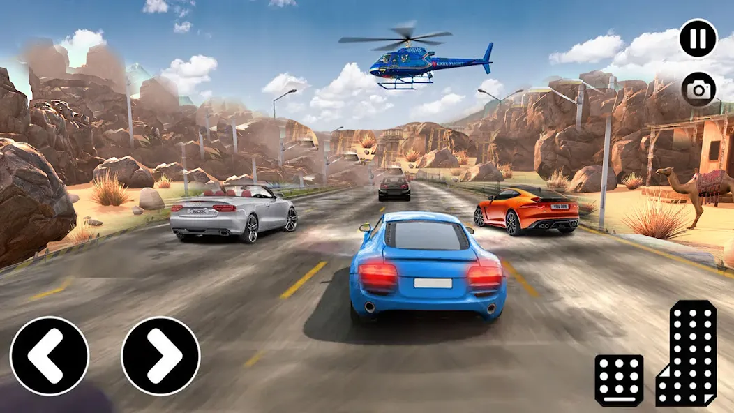 Car Highway Racing for Speed [MOD: безлимитные деньги и топливо] Screenshot 2