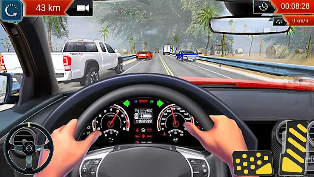 Car Highway Racing for Speed [MOD: безлимитные деньги и топливо] Screenshot 3