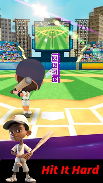 Baseball Letter Strike Homerun [MOD: безлимитные деньги и все улучшения] Screenshot 2