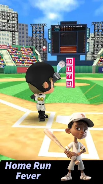 Baseball Letter Strike Homerun [MOD: безлимитные деньги и все улучшения] Screenshot 3