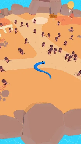 Snake Crusher [MOD: много денег и усиленная змейка] Screenshot 3