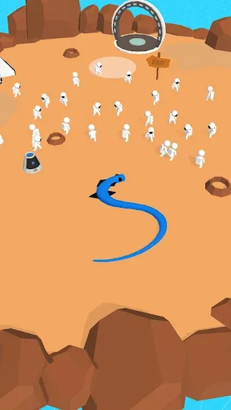 Snake Crusher [MOD: много денег и усиленная змейка] Screenshot 5