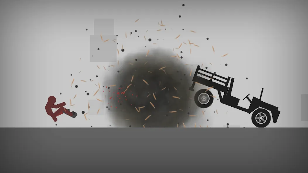 Stickman Dismounting [MOD: безлимитные деньги и все машины открыты] Screenshot 1