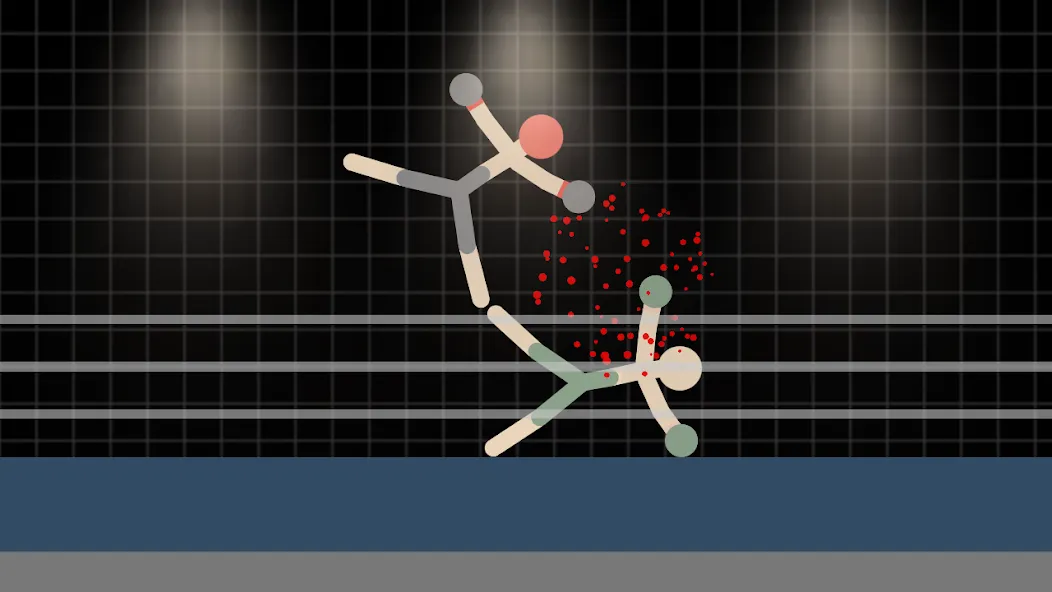 Stickman Warriors [MOD: безлимитные деньги и мощное оружие] Screenshot 2