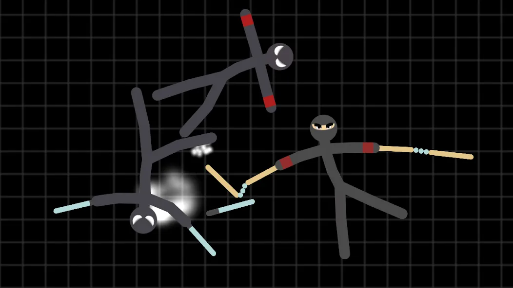 Stickman Warriors [MOD: безлимитные деньги и мощное оружие] Screenshot 3