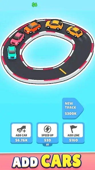 Car'n Click [MOD: увлекательный кликер про машины] Screenshot 1