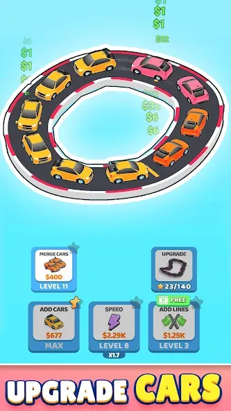 Car'n Click [MOD: увлекательный кликер про машины] Screenshot 2