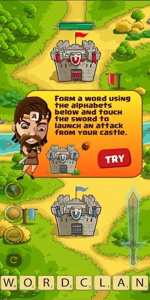 Word Clan [MOD: безлимитные подсказки и монеты] Screenshot 2