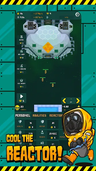 Critical - Incremental Reactor [MOD: без рекламы и много ресурсов] Screenshot 1