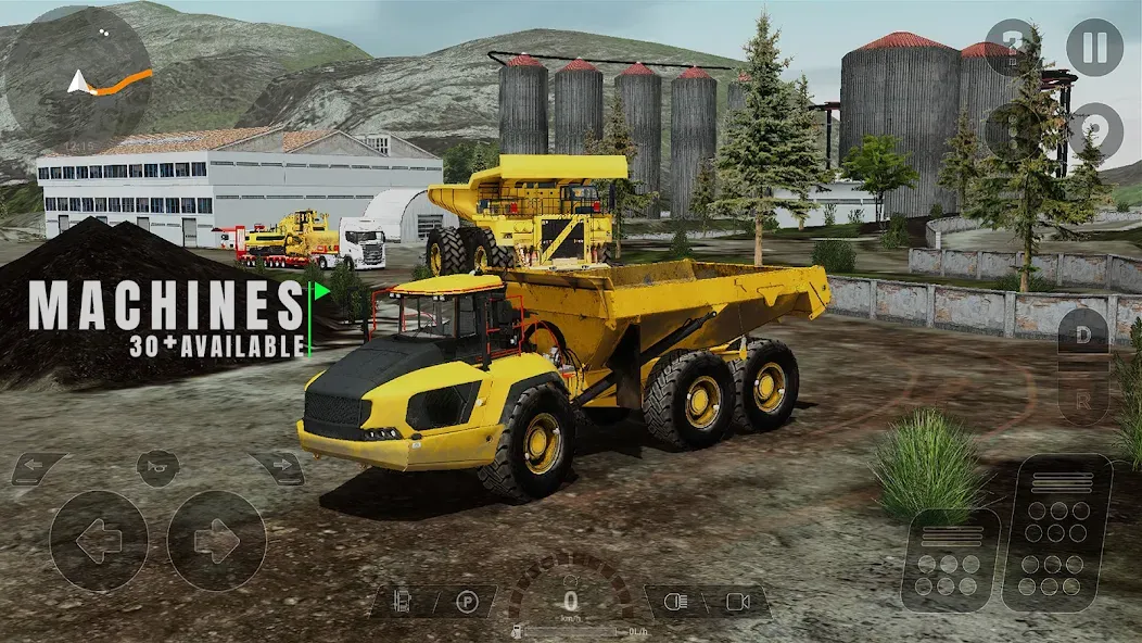 Heavy Machines &amp; Construction [MOD: безлимитные деньги и все машины] Screenshot 1