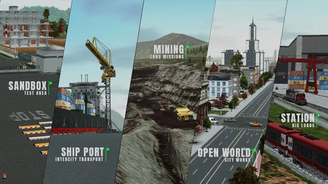 Heavy Machines &amp; Construction [MOD: безлимитные деньги и все машины] Screenshot 2