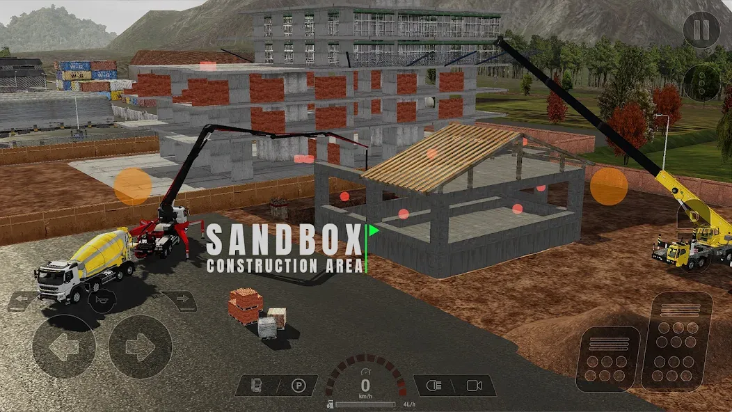 Heavy Machines &amp; Construction [MOD: безлимитные деньги и все машины] Screenshot 3